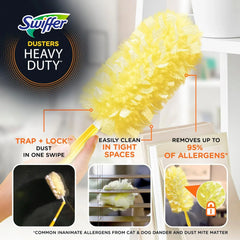 Swiffer Dusters Heavy Duty Multi-Surface Duster Refills for Cleaning, Unscented, 11 Count (Pack of 3)