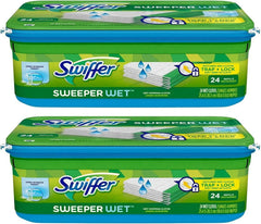 Swiffer Sweeper Wet Mopping Cloth Refill - Open Window Fresh - 24 wet cloths - 2 pk